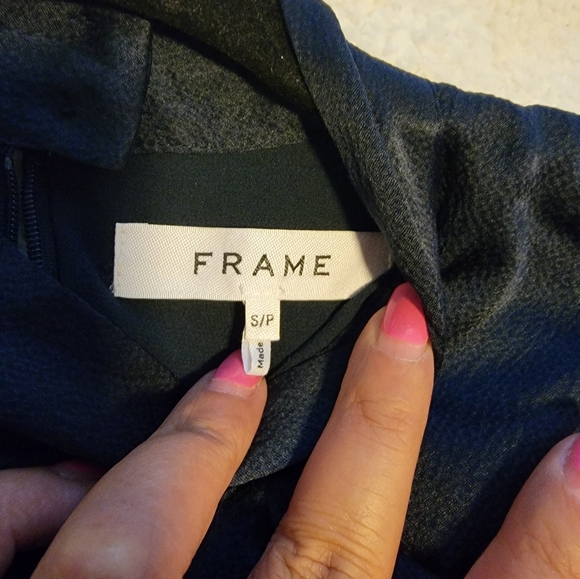 NWOT Frame Mock Neck Wrap Party Dress Size S/P - Picture 7 of 15